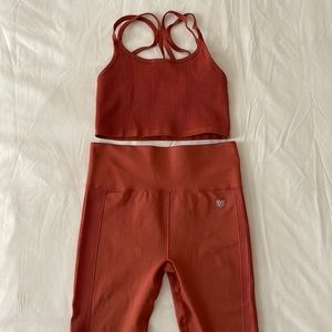 Crimson Workout Set
